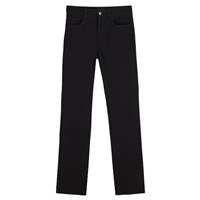 Joseph Straight Jeans In Cotton Women Black Size 34 - EU34 Regular