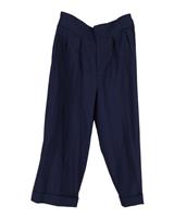 Marni Pleated Trousers In Wool Women Blue Size 40 - EU40 Regular
