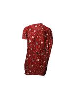 Alexander Mcqueen Asymmetric Back Draped Floral Dress In Wool Women Mult XS - XS Regular