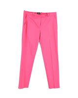 Alexander Mcqueen Cropped Trousers In Cotton Women Pink Size 42 - IT42 Regular