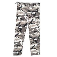 Balenciaga Camouflage Print Cargo Pants In Cotton Denim Men Multicolor Size 48 - EU48 Regular