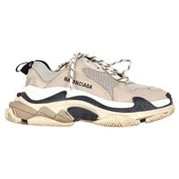 Balenciaga Clear Sole Triple S Sneakers In Polyester Women Beige Size 37