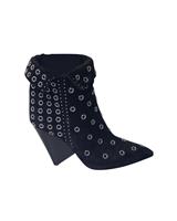 Isabel Marant Lakky 90 Eyelet Boots In Suede Women Black Uk Size 6