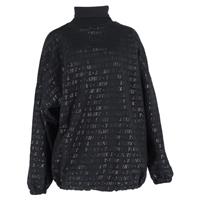 Balenciaga T-Shirt All Over Print Sweater In Cotton Women Black L - L Regular