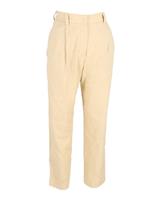 Brunello Cucinelli Trousers In Cotton Women Cream Size 38 - IT38 Regular