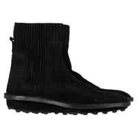 Balenciaga Chelsea Boots In Suede Women Black Size 38.6