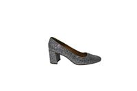 Mansur Gavriel Glittered Pumps In Leather Women Silver Size 36
