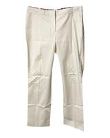 Salvatore Ferragamo Trousers In Silk Women White M - M Regular