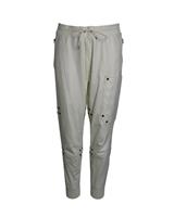 Tom Ford Drawstring Track Pants In Leather Women White Size 40 - IT40 Regular