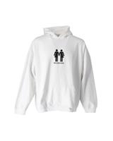 Balenciaga Pride Series Oversized Hoodie In Cotton Men White S - S Regular