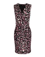 Gucci Printed Wrap Front Dress In Viscose Women Multicolor M - M Regular
