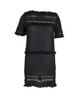Isabel Marant Perforated Dress In Viscose Women Black M - M Regular
