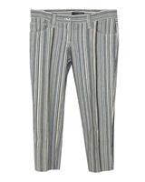 Dolce & Gabbana Striped Pants In Ed Cotton Women Multicolor Size 36 - FR36 Regular