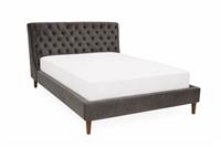 DFS Cavendish II Grey Velvet Double Bedframe RRP &pound;849