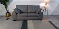 Marks and Spencer M&S Nantucket Grey Leather 3 Seater Sofa RRP £1099