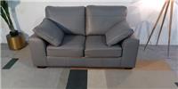 Marks and Spencer M&S Nantucket Grey Leather Large 2 Seater Sofa RRP £999