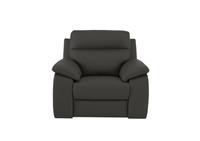 Furniture Village Pepino Botero Grigio Leather Power Recliner Armchair RRP &pound;2195