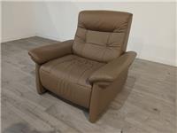 Stressless Mary Paloma Taupe Leather Armchair RRP &pound;2554