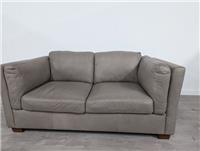 Marks and Spencer M&S Carlton Mushroom Nubruck Leather 2 Seater Sofa RRP £1599