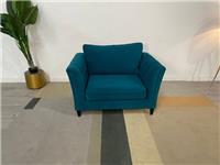 Marks and Spencer M&S Mariella Teal Soft Plain Loveseat RRP £899