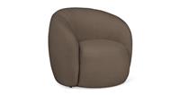 DFS Halle Latte Boucle Curved Accent Chair RRP &pound;469