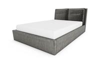 DFS Granville Steel Grey Velvet Super King Ottoman Storage Bed RRP &pound;599