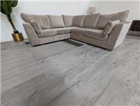 Marks & Spencer M&S Ferndale Natural Opulent Chenille Corner Sofa RRP £2199