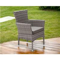 Rattan Direct Cambridge Double Flat Grey Set of 4 Stacking Chairs RRP &pound;596