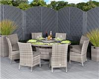 Rattan Direct Oxford Grey 8 Seater Outdoor/Garden Dining Set RRP &pound;1999