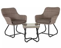 Rattan Direct Vasto Double Flat Grey Outdoor/Garden Bistro Set RRP &pound;390