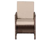 Rattan Direct Barcelona Truffle Set of 2 Garden Cube Dining Chairs RRP &pound;229