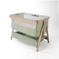 Tutti Bambini CoZee Sense Bedside Crib - Drifted Oak & Eucalyptus RRP &pound;249