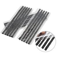 HEAVY DUTY TUBELESS TYRE REPAIR KIT INSERTS PLUGS STRINGS 8" x 25 STRIPS