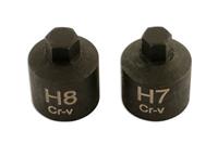 Bestseller! Hex Allen Key Socket Bit Set 7mm & 8mm Brake Caliper Removal 3/8 LL