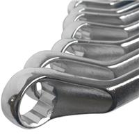 Hilka Ring Spanner set with Deep Offset. 8 Metric Ring Spanner Wrenches 6-22mm