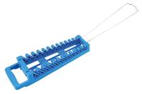 Spanner Wrench Holder Rack Holds Upto 12 Spanners Tidy Upto 20mm BLACK BLUE