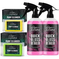Car Clay Bar Kit Fine Medium Grade Detailing Claybar Lubricant Pure Definition