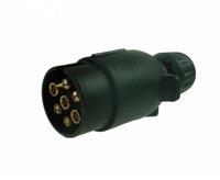 7 Pin Plug 12N Plastic Car Trailer Towbar Caravan Boat Horse Box Trailer Lights