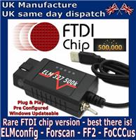 ELM 327 USB modified for Ford ELMconfig latest chip HS-CAN / MS-CAN Forscan OBD2