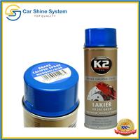 K2 Brake Caliper BLUE High Gloss Heat 260C Resistant Paint Spray 400ml