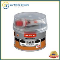 Kit BUMPER FIX Filler 200g Putty Plastic Car Trim Grey Novol Repair