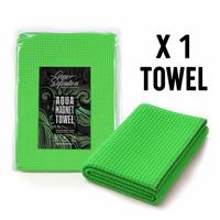 Car Drying Towel Aqua Magnet Waffle Weave Microfibre Cloth Wash Pure Definition