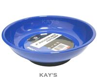 4" MAGNETIC ROUND DISH TRAY STURDY BASE FOR SCREWS BOLTS NUTS PINS NEEDLES PARTS