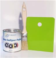 LIME GREEN BRAKE CALIPER PAINT METAL ENGINE Heat Resistant 250ml Free Brush