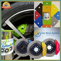 BRAKE CALIPER PAINT METAL STEEL ENGINE High Temperature 250ml tin FREE BRUSH