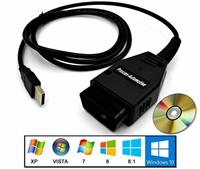 USB OBD2 Cable for Triumph Motorcycles TuneECU Program FT232RL Chip