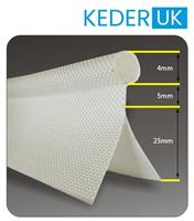 AWNING RAIL PIPING 4mm DOUBLE FLAP WHITE KEDER CAMPING/ TENTS/ AWNINGS/ BANNERS