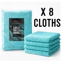 Edgeless Microfibre Cloths x 8 Flawless Microfiber Car Detailing Pure Definition