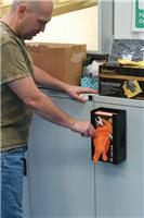 Magnetic Glove Holder Dispenser Toolbox Storage 253x143x95mm - BLACK