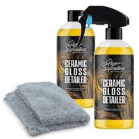 Ceramic Detailer Car Wax Gloss Spray Sealant Coating Vehicle Water Beading 1L